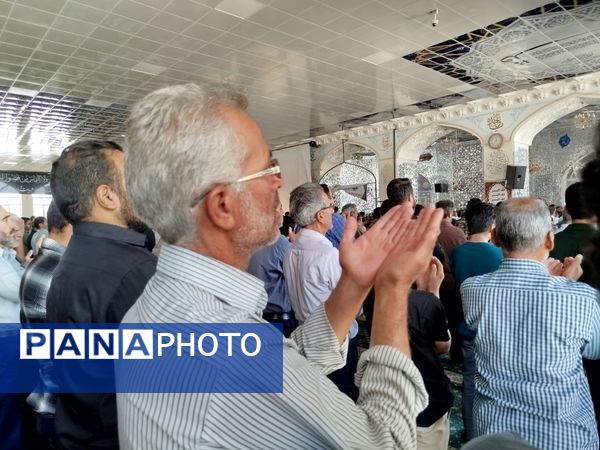 نماز جمعه شهرستان کاشمر با حضور مردم ترشیز کهن برگزار شد 