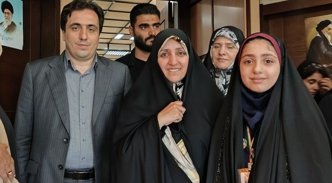 دختران ایرانی در مقابله با جنگ اخیر، حضوری پررنگ و افتخارآفرین داشتند