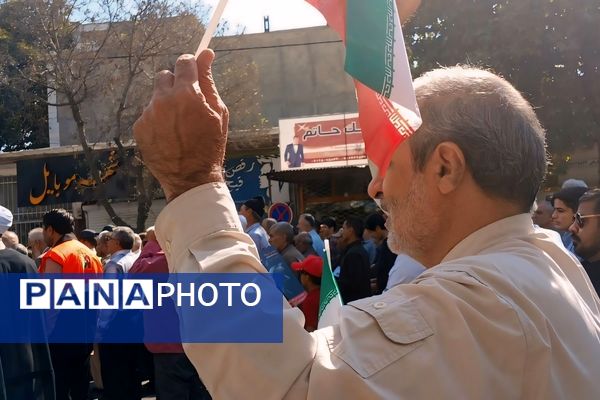 برگزاری راهپیمایی در حمایت از مردم مظلوم فلسطین در سملقان