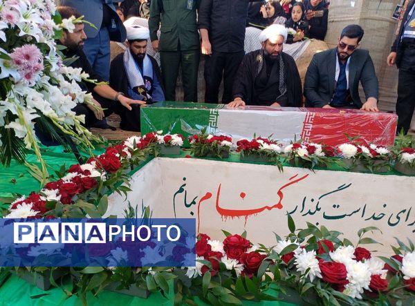 تشییع شهدای گمنام در جاجرم