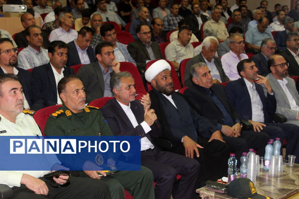 مراسم تودیع و معارفه فرماندار شهرستان فراشبند