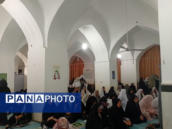 نماز جمعه در مسجد جامع شهرستان خلیل‌آباد