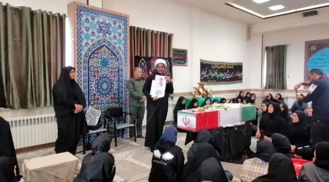 میزبانی شهید گمنام از دانش‌آموزان ابوالفضل(ع)