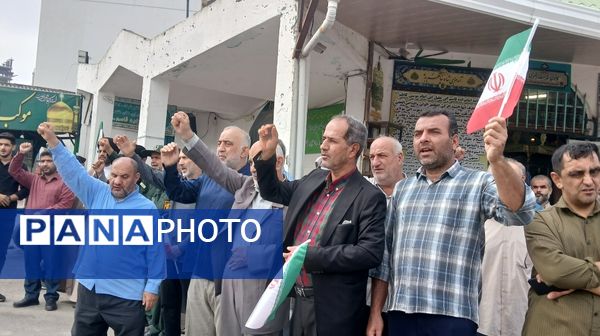 فریاد امت و راهپیمایی بشارت نصر در شهرستان محمودآباد