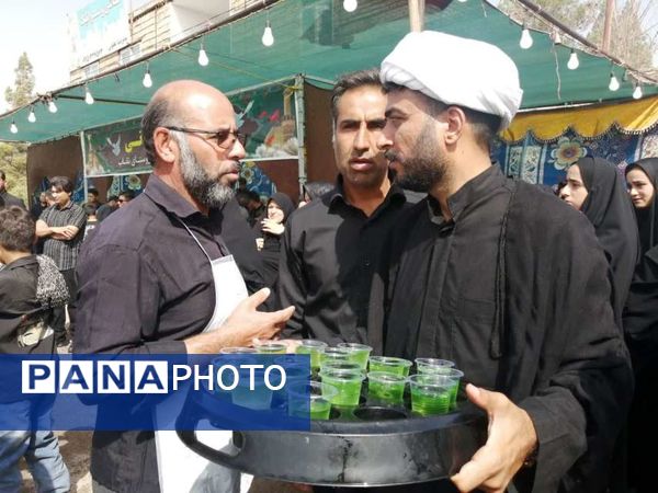 برپایی موکب‌هایی با عطر و بوی امام حسین (ع) در روستای نقاب