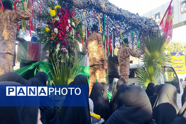 پرواز تا بی نهایت، فرزند پیشوا مدافع امنیت مرزهای ایران