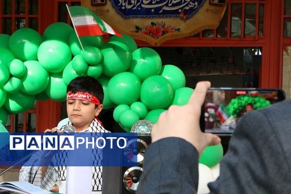 به صدا درآمدن زنگ یاوران انقلاب در فشافویه 