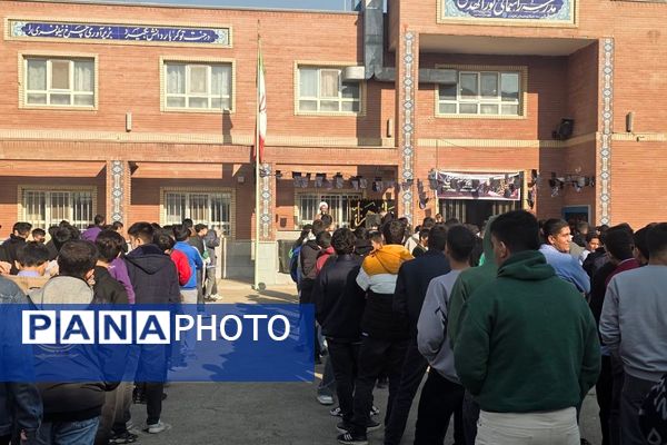 مراسم عزاداری شهادت حضرت زهرا(س) در مدارس کهریزک 