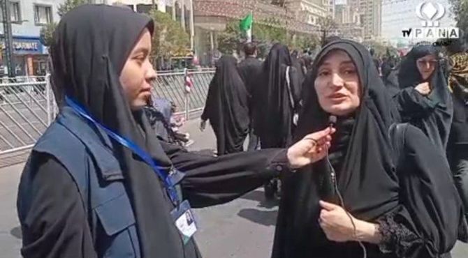 پیاده روی جاماندگان اربعین حسینی تا حرم مطهر 