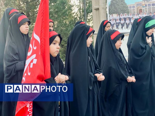 پیاده روی جاماندگان اربعین در کاشمر