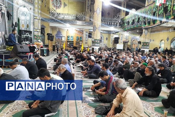 مراسم بزرگداشت شهدای خدمت در شهرستان ورامین 