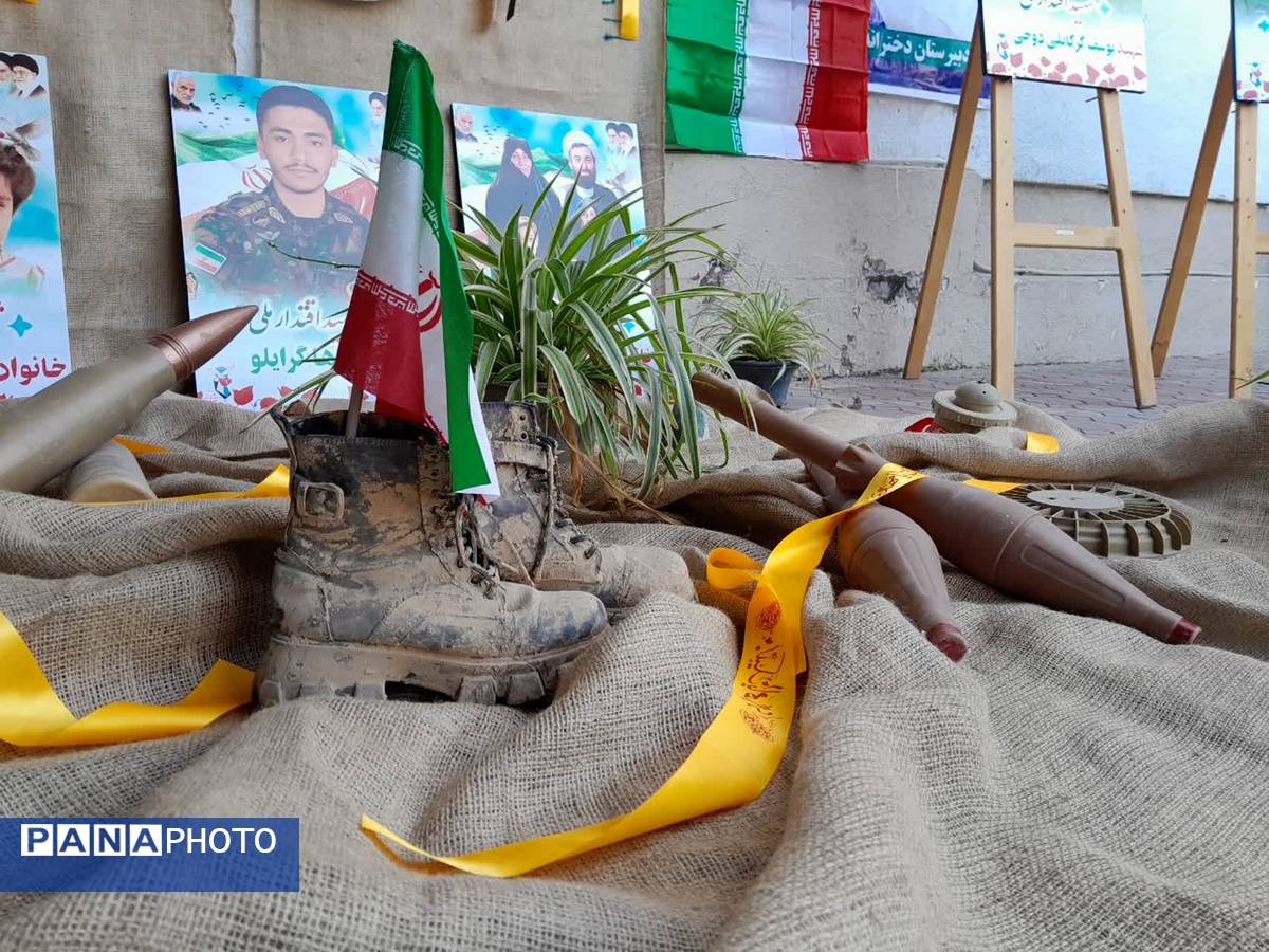 یادواره شهید دانش‌آموز قدرت الله قربانی نصر آبادی در مدرسه واثقی