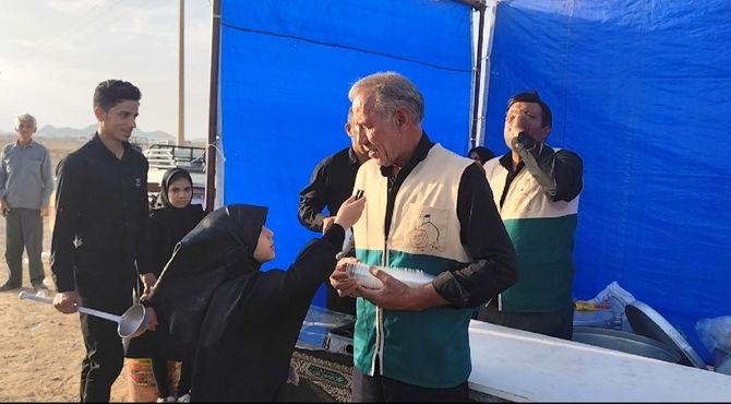 همایش پیاده روی جاماندگان اربعین بخش مرکزی شهرستان جرقویه