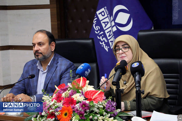 نشست سخنگوی دولت با دانش‌آموز خبرنگاران خبرگزاری پانا