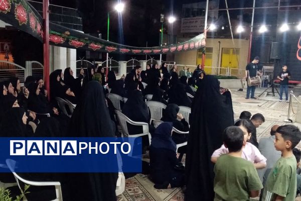 مراسم عزاداری و روضه خوانی سالار شهیدان به میزبانی ناحیه 4 شیراز