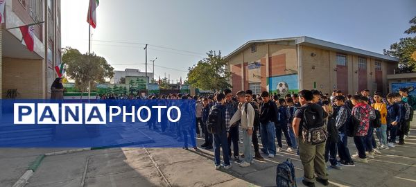 جشن آغاز سال تحصیلی جدید در مدرسه شهدای فرهنگی شهرستان شیروان
