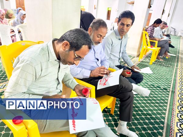 مراسم تجلیل از فرهنگیان بندر گروگ سیریک
