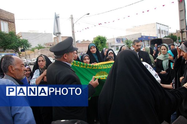 برگزاری مراسم دهه کرامت در شهر قیامدشت ری یک