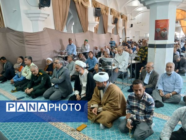 نماز عبادی سیاسی جمعه در شهرستان خلیل آباد 