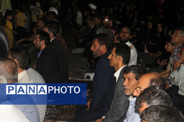 مهمانان ماه خدا اجتماع بزرگ دانش‌آموزان بوشهری 