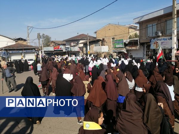 راهپیمایی ۱۳ آبان در منطقه رحیم‌آباد