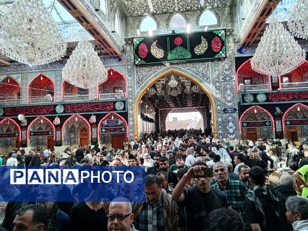 پیاده روی اربعین  و زیارت حرمین مطهر امام حسین علیه السلام و حضرت ابوالفضل عباس علیه السلام 