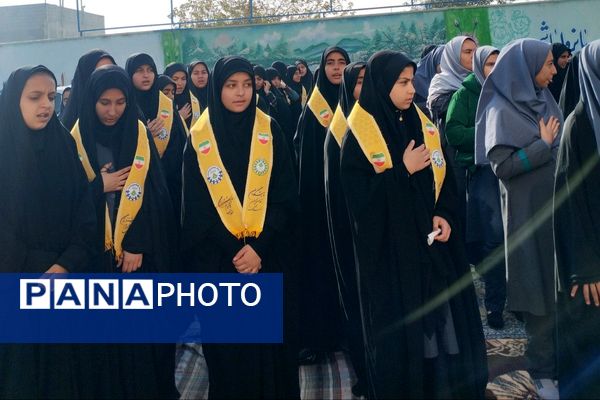 مراسم فاطمیه در مدرسه والدین آناخاتون تبریز