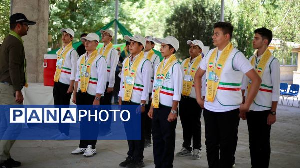 روز اول پیش اردوی ملی پیشتازان پسر سازمان دانش‌آموزی آذربایجان شرقی