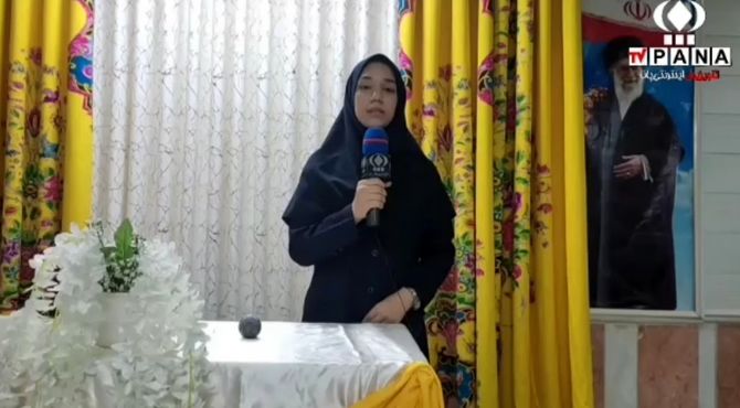  گزارش خبرنگار پانا از جشن جوانه ها در دبیرستان حضرت فاطمه (,س)