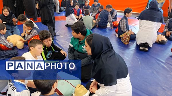 جشنواره آموزشی نبض زندگی در ناحیه ۷ آموزش و پرورش مشهد مقدس