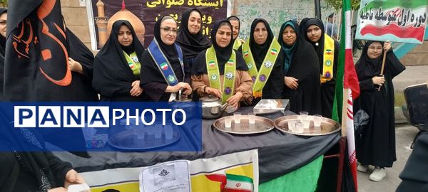 پیاده‌روی اربعین حسینی در محمودآباد