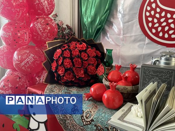 برگزاری جشن باستانی یلدا در دبیرستان دخترانه ابویی‌نژاد