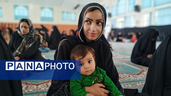  مراسم شیرخوارگان حسینی در شهرستان مارگون