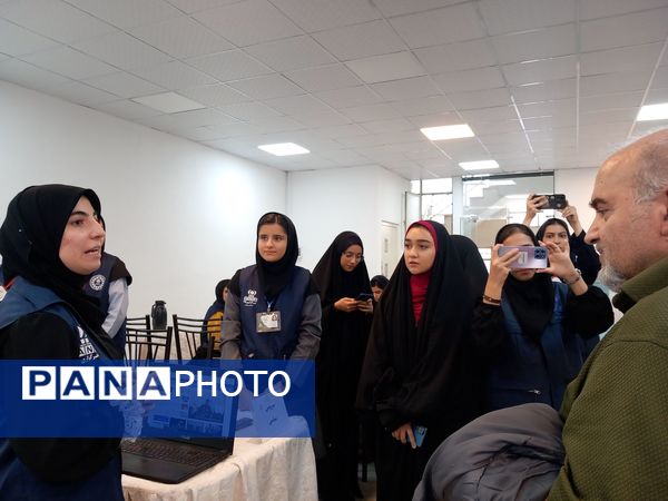 روز اول مانور رسانه‌ای پانا درسازمان دانش آموزی  استان خراسان رضوی