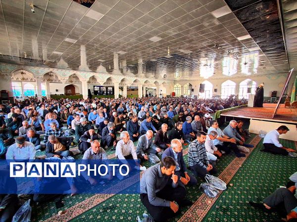 نماز عبادی سیاسی جمعه در شهرستان کاشمر 