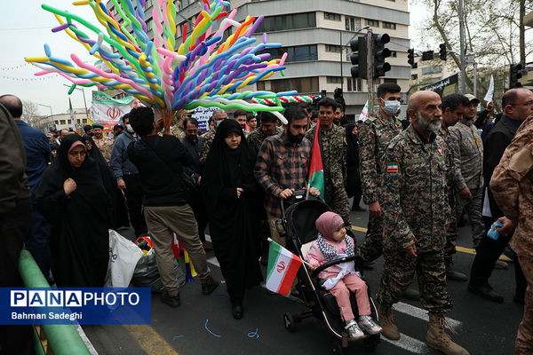 مراسم راهپیمایی روز قدس در تهران