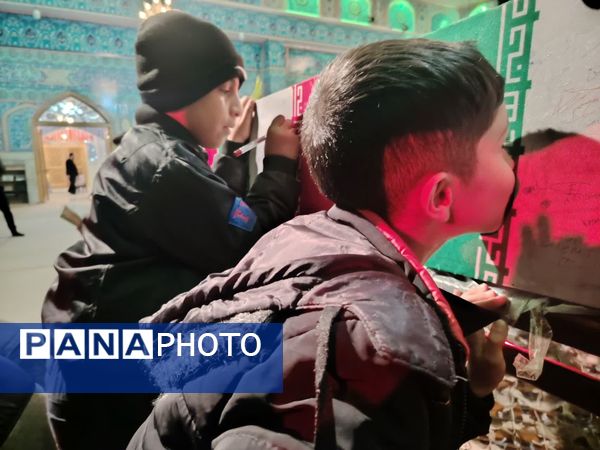 تشییع پیکر مطهر شهدای گمنام در سرار شهرستان برخوار