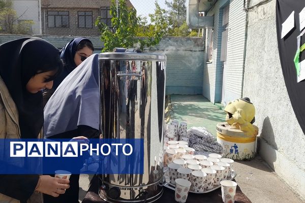 بزرگداشت شهید مقاومت سید حسن نصرالله در دبیرستان صفورا ۲ مشهد