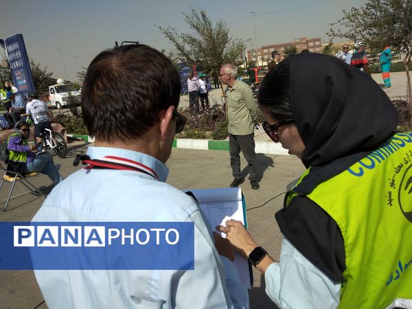  اولین روز مسابقات دوچرخه‌سواری پیشکسوتان سراسر کشور