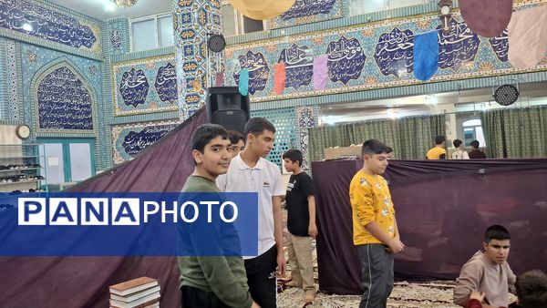 اعتکاف دانش‌‌آموزی شهرستان میناب 