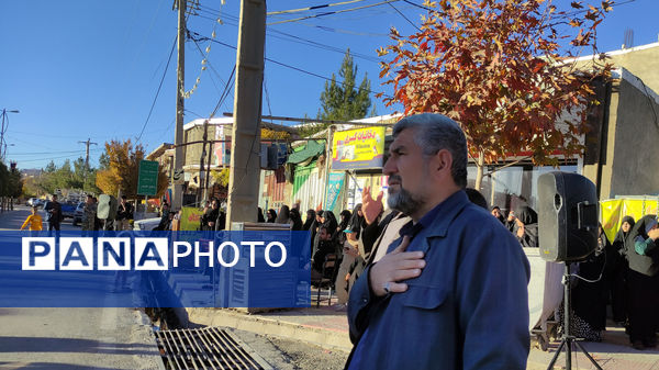 اجتماع باشکوه فاطمیون در شهرستان مارگون