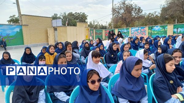 آیین شور عاطفه‌ها در دبستان ضحی ۲ شهرستان شیروان