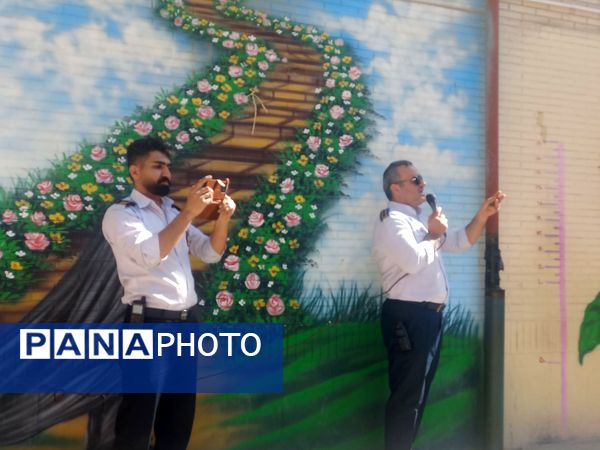 بزرگداشت روز آتش نشانی در دبستان شطیطه۲