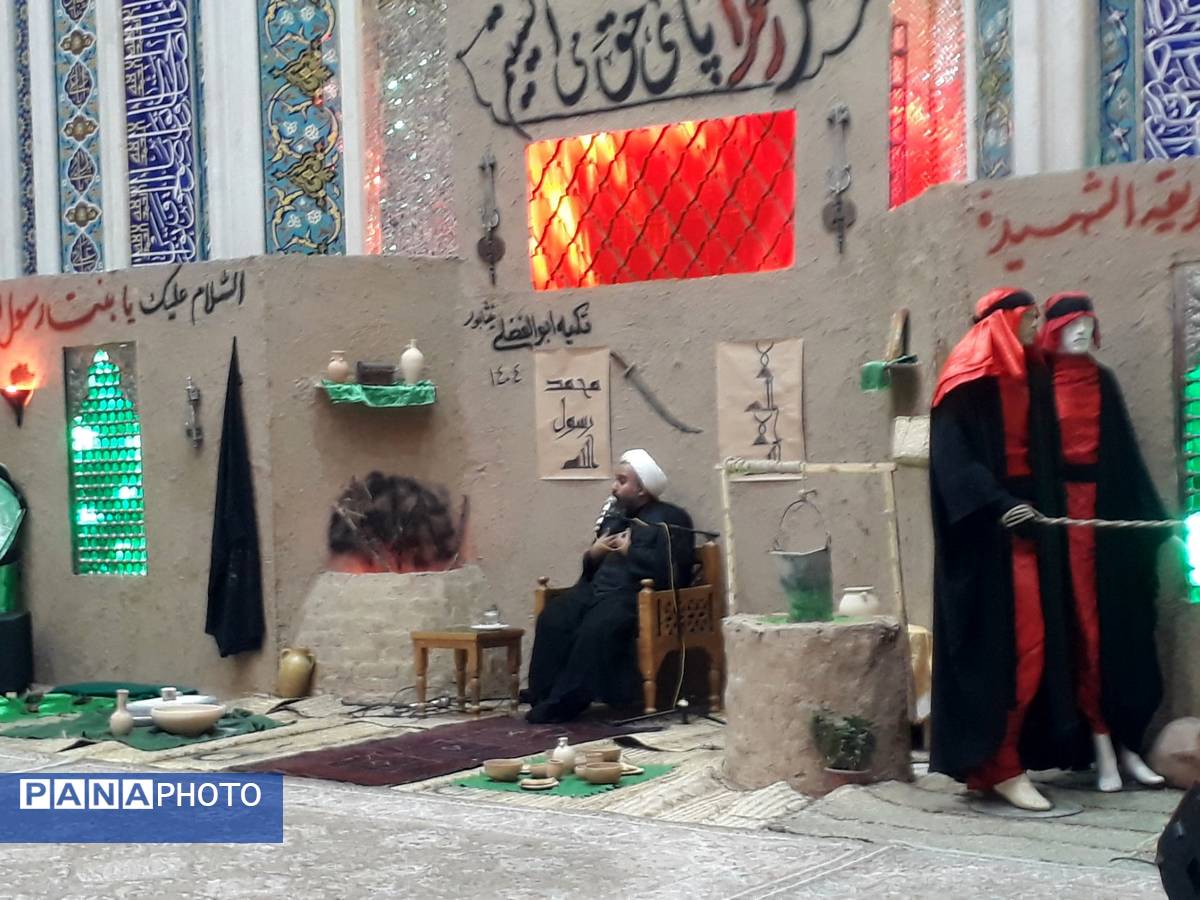 عزاداری دهه دوم فاطمیه در تکیه ابوالفضلی 