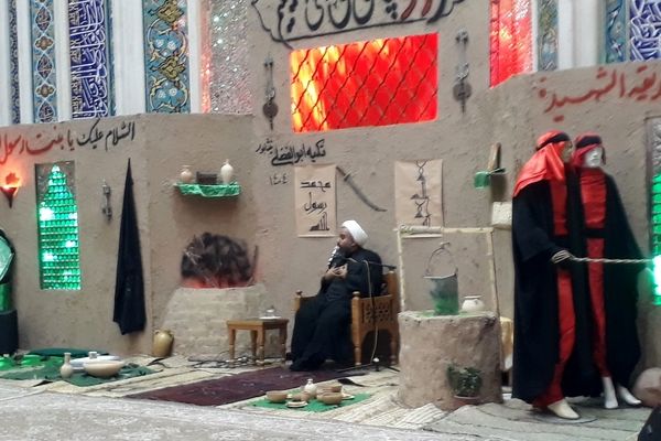 عزاداری دهه دوم فاطمیه در تکیه ابوالفضلی 