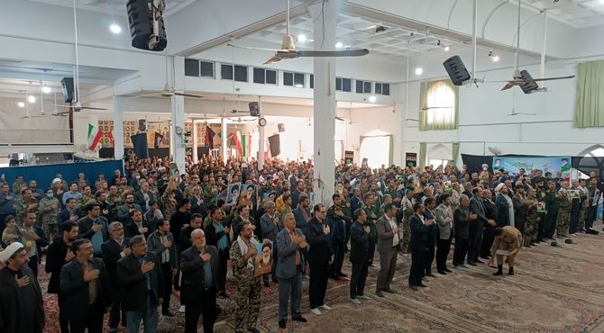 نمایش سراسری اقتدار فدائیان ولایت در گناباد