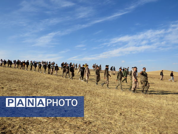 رزمایش گردان‌های بیت‌المقدس و کوثر هشترود 