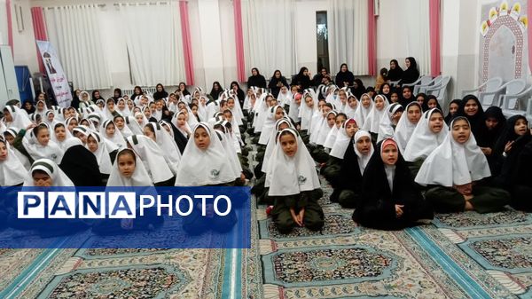 یاد بانوی نور در مدرسه زینب(س) مروست