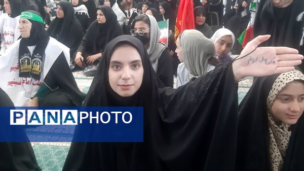 اجتماع بزرگ زینبیون در لردگان 