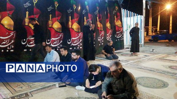 بازدید سرپرست سازمان دانش‌آموزی خوزستان از روند فعالیت‌ها و خدمات‌رسانی به زوار اربعین حسینی در منطقه بستان